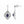 Load image into Gallery viewer, MW645 Spruce Sapphire Earring
