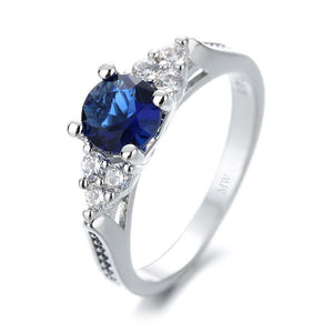 MW60 Waves Sapphire Ring