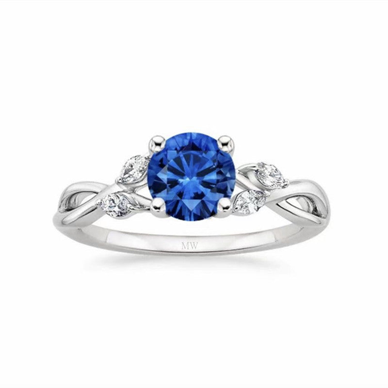 MW643 Kumquat Sapphire Ring