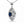Carica l&#39;immagine nel visualizzatore Galleria, MW646 Spruce Sapphire Pendant
