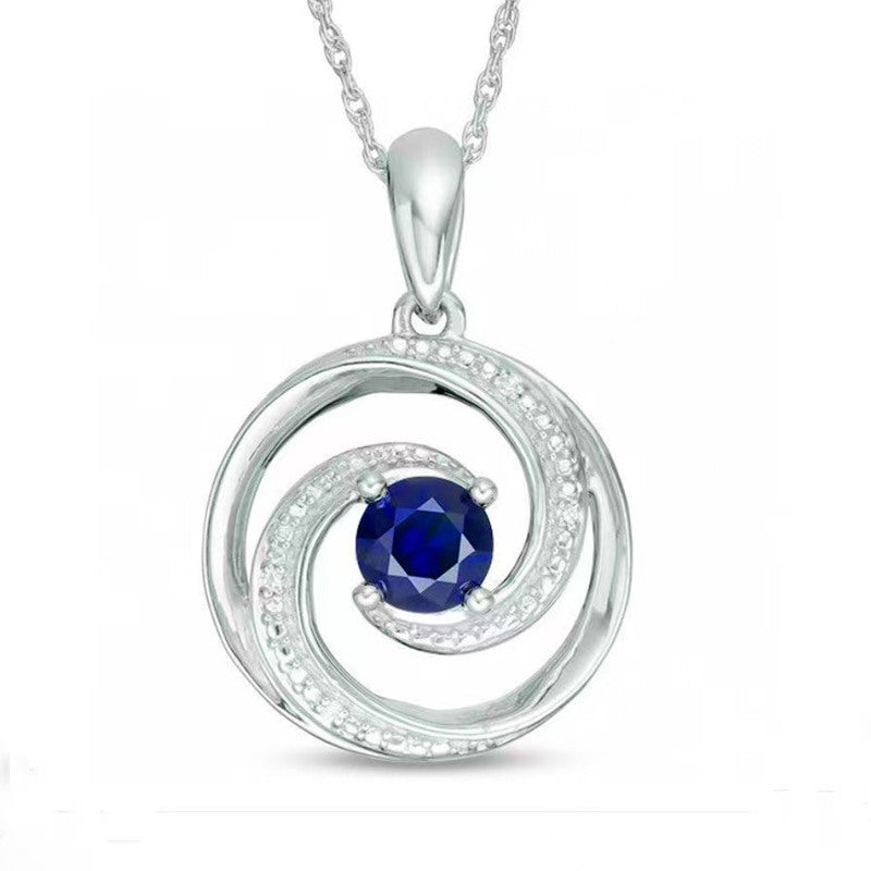 MW886 Sapphire Pendant