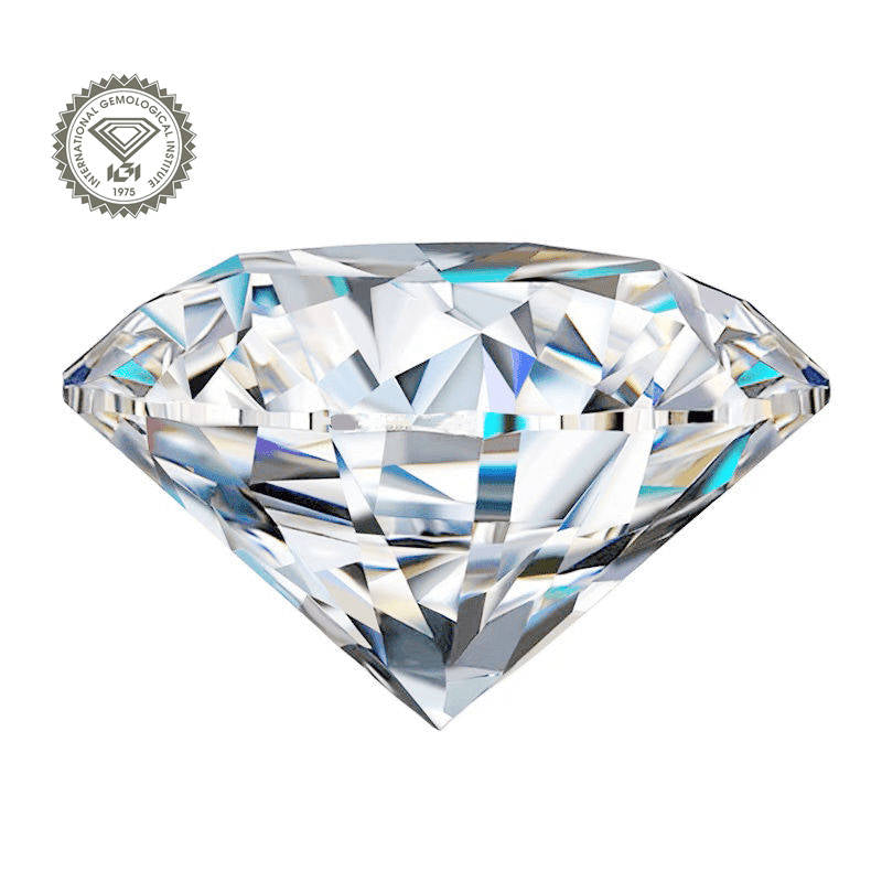 Bague en diamant synthétique MW 450