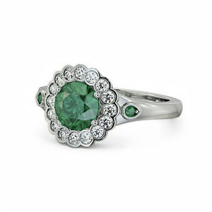MW639 Happiness Emerald Ring