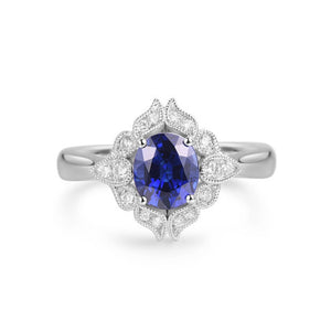 MW647 Mandala Sapphire Ring