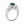 Cargue la imagen en el visor de la Galería, MW638 Star Emerald Ring
