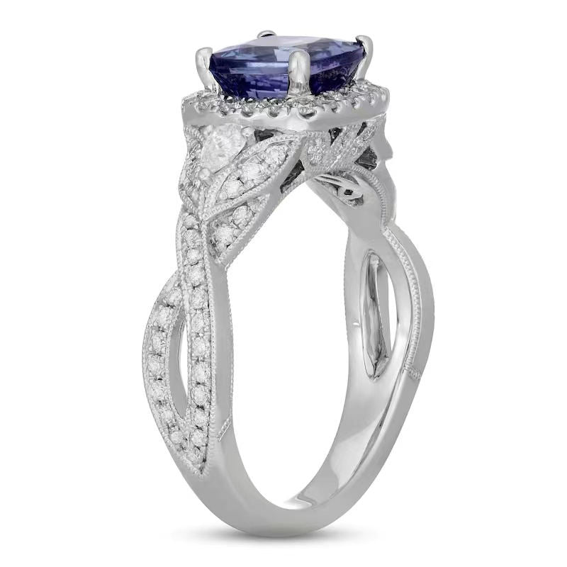 MW630 Fountaingra Sapphire Ring