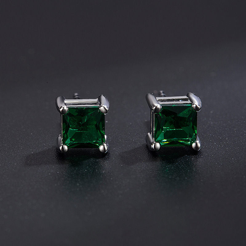 MW62 Viburnum Emerald Earring
