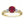 Load image into Gallery viewer, MW909 Calceolaria Ruby Ring
