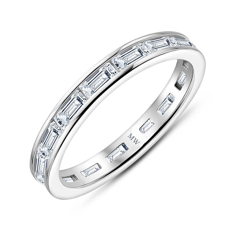 MW274 Lily Engagement Band – MWring