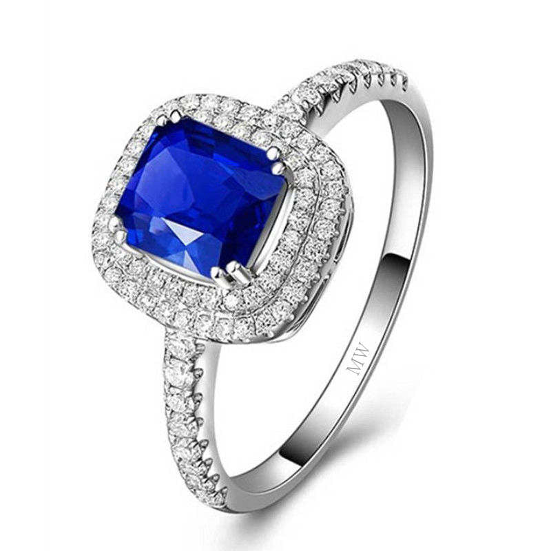 MW604 Sage Sapphire Ring