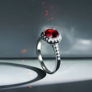 MW605 Scripture Ruby Ring
