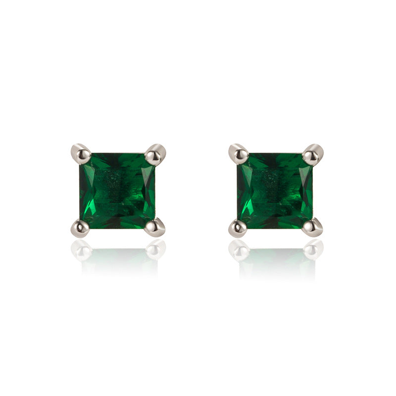 MW62 Viburnum Emerald Earring