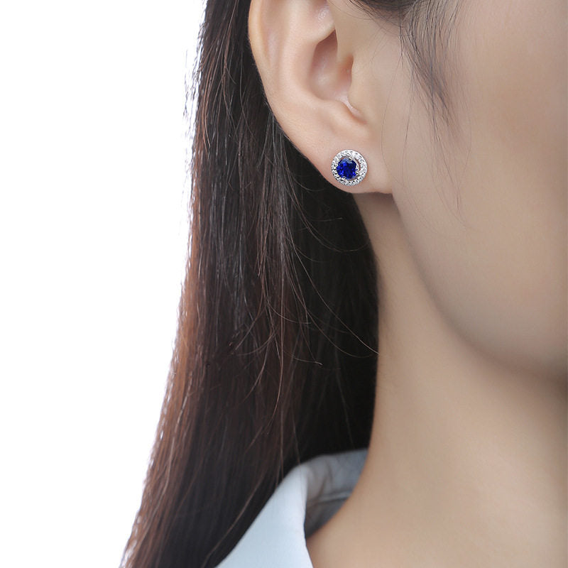 MW623 Poppy Sapphire Earring