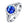 Load image into Gallery viewer, MW601 Gypsophila Sapphire Ring
