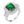 Load image into Gallery viewer, MW602 Narcissus Emerald Ring

