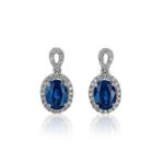 MW754 Sapphire Earring